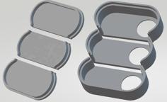 Modular Amazon Dash Button Case 3D Printer Model