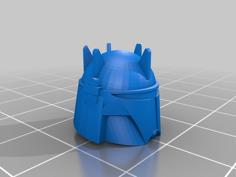 Moff Gideon Mandalorian Helmet Lego 3D Printer Model