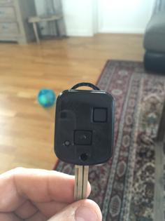 Toyota Key Housing/Shell 3D Printer Model