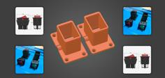 Rocker Switch Case 3D Printer Model