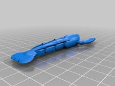 Crayfish Lure 3D Printer Model