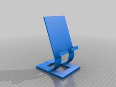 Phone Stand 3D Printer Model