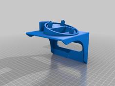 Support Mural Aspirateur De Table Invictus 3D Printer Model