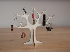 Laser Cut Tree Ring Holder