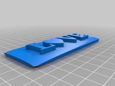 L?ve 3D Printer Model