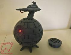 Starwars Death Star Raspberry Pi 4 Case 3D Printer Model