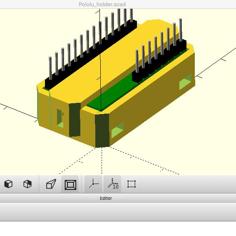 Holder For Pololu Driver Controller 3D Printer Model