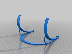 Elegant Stand – Stronger Uprights 3D Printer Model