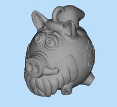 Santa Pig 3D Printer Model