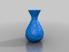 FLOWER VASE LOW POLY 3D Printer Model