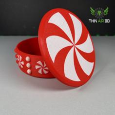 Peppermint Candy Bowl 3D Printer Model