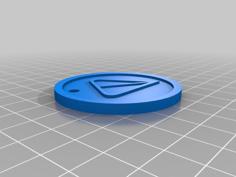 Toncoin Cryptocurrency 3D Printer Model