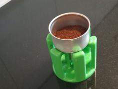 Bialetti Funnel Holder 3D Printer Model