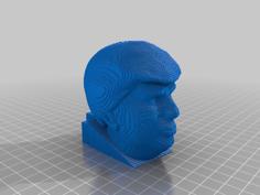 (3D Slash) Trump Hood Ornament 3D Printer Model