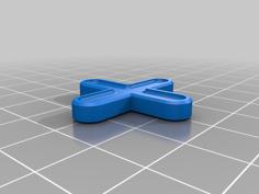 Tiling Cross 7mm 3D Printer Model