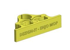 Overcenter Enjo Mop Bracket 3D Printer Model