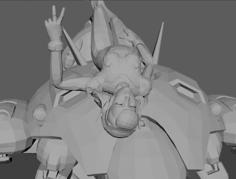 Dva’s Victory Pose 3D Printer Model