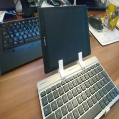 Tablet Holder For Cherry Bluetooth Keyboard 3D Printer Model