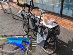 Foldable Table On Rear Bike Rack 3D Printer Model