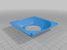 40mm To 80mm Fan Adpater 3D Printer Model