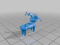 Christmas-reindeer-jo 3D Printer Model