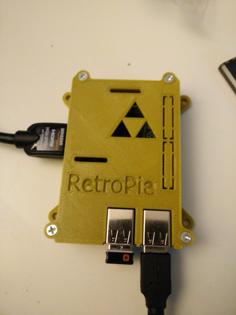 RetroPie Zelda Top 3D Printer Model