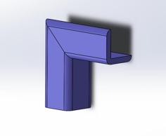 Internal Corner Guard Or Corner Liner 3D Printer Model