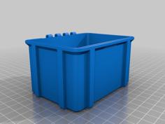 Increased Rugged Box For Skip-Bo Card 3D Printer Model