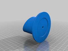 Baptism Candle Base 3D Printer Model