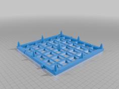 Shower Floor Shelf 3D Printer Model