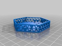 Hexagon Into Square Puzzle 3D Printer Model