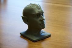 Alien Vulcan Head 2 3D Printer Model