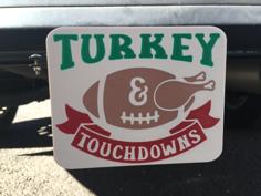 Trailer Hitch -Thanksgiving Touchdown 3D Printer Model