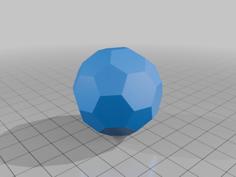 Soccer Ball 3D Printer Model