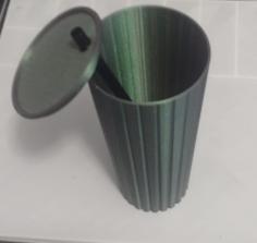 Cup With Lid 3D Printer Model