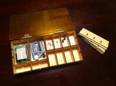 Laser Cut Electronics Components Box