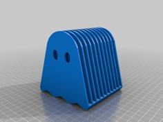 Ghostly Vinyl 10 Album Holder 3D Printer Model