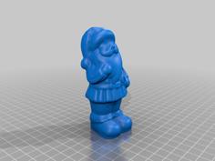 Santa Figurine – 3D Scan 3D Printer Model