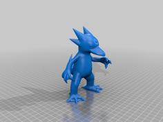 Golduck Multicolor 3D Printer Model