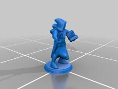 Dragonborn Wizard 3D Printer Model