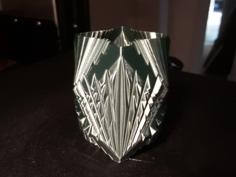 Faceted Deco Vase 3D Printer Model