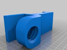 Simplified, Reinforced Headphone Holder 3D Printer Model