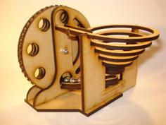 Laser Cut Marble Machine #1