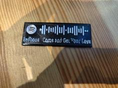 Spotify Code – Redbone – Come And Get Your Love 3D Printer Model