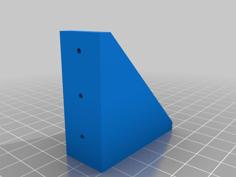 Rack Unit Wall Mount 3D Printer Model