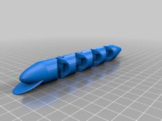 Jerk Bait V1 3D Printer Model