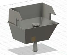 Desk-Mounted Bin 3D Printer Model