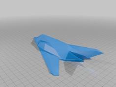 F117 Nighthawk | Symmetrical 3D Printer Model