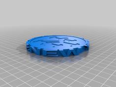 New York Mets Coaster 3D Printer Model