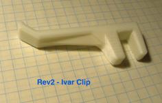 Hanger Hanger For Ivar Shelving 3D Printer Model